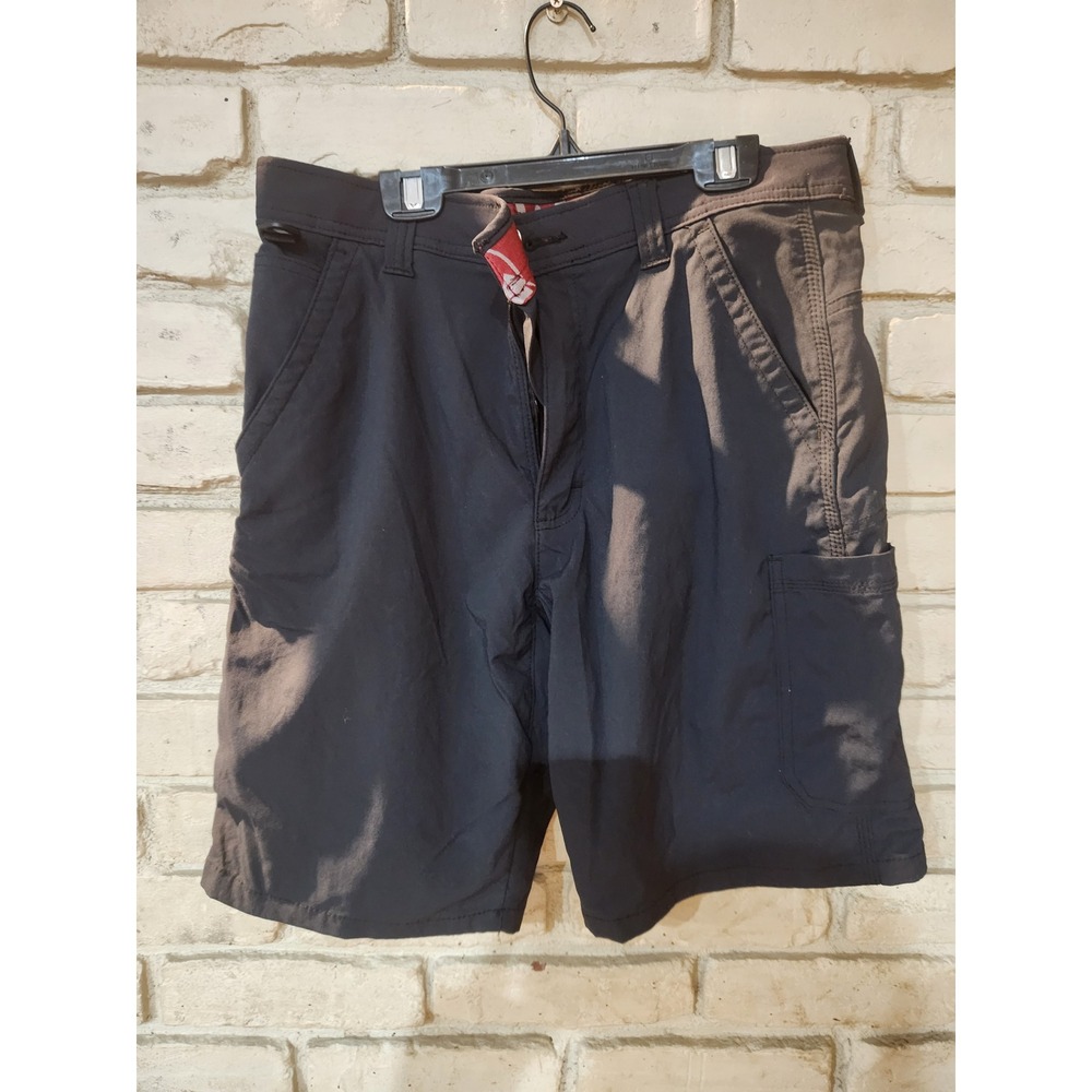 Wrangler ATG All Terrain Gear Mens Gray Utility Hiking Cargo Shorts
